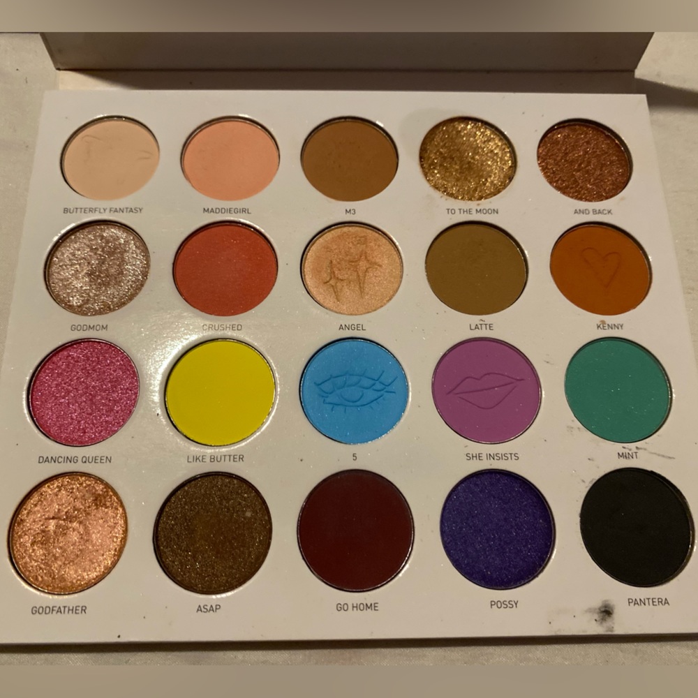 Morphe Maddie Ziegler Eyeshadow Palette (lightly used)